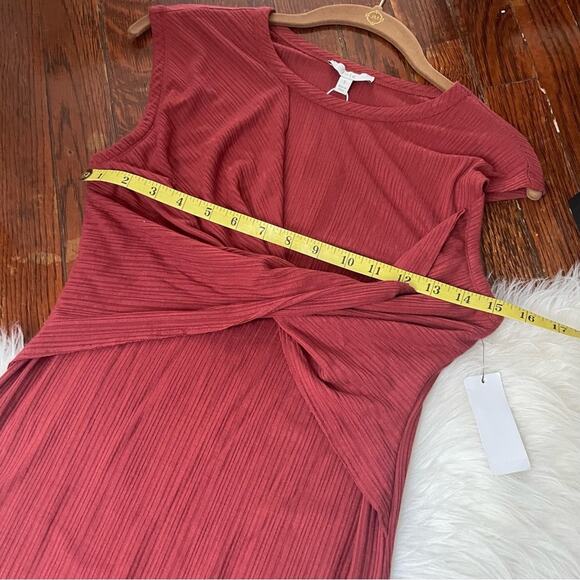 Revolve X Joie Eos Dress Teracotta Sepia Color NWT - Picture 6 of 9